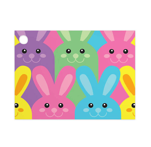 Easter Gift Tag Cards: Cute Easter Bunny | www.sprinklebeesweet.com