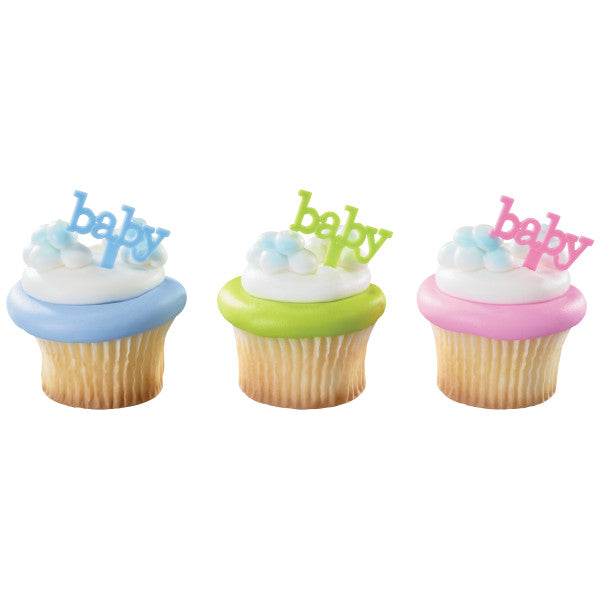 Baby Cupcake Picks | www.sprinklebeesweet.com