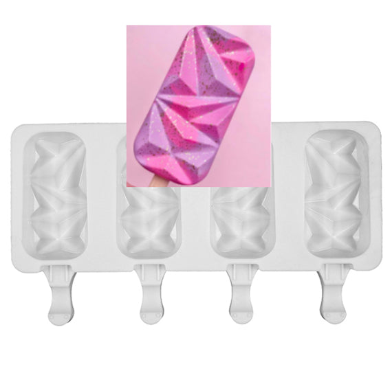 Diamond Gem Cakesicle Mold: Large | www.sprinklebeesweet.com