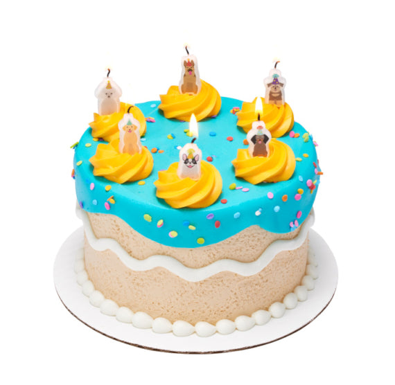 Birthday Candles: Party Dogs | www.sprinklebeesweet.com