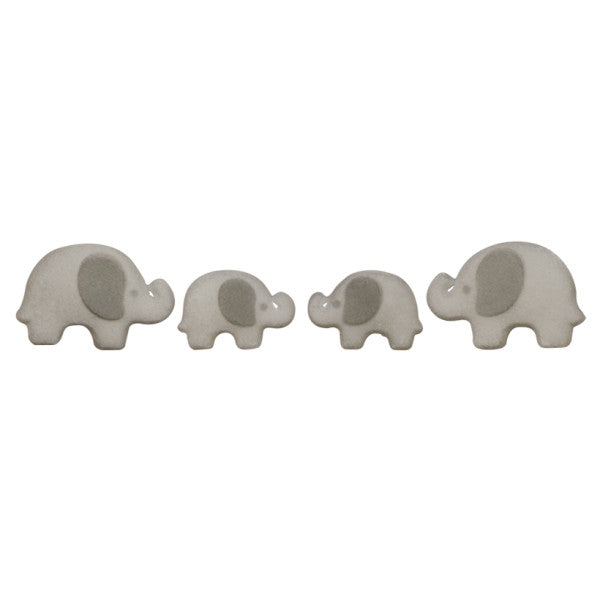 Elephant Sugar Toppers | www.sprinklebeesweet.com