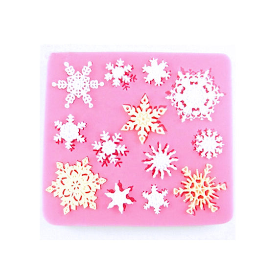 Fondant Mold: Fancy Snowflake | www.sprinklebeesweet.com
