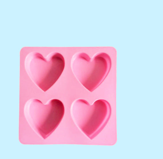 Silicone Heart Mold: 2.5" Cake Bar Mold | www.sprinklebeesweet.com