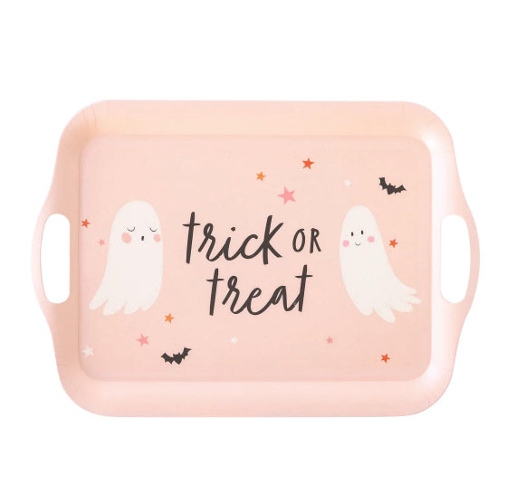 Trick or Treat Reusable Party Tray | www.sprinklebeesweet.com