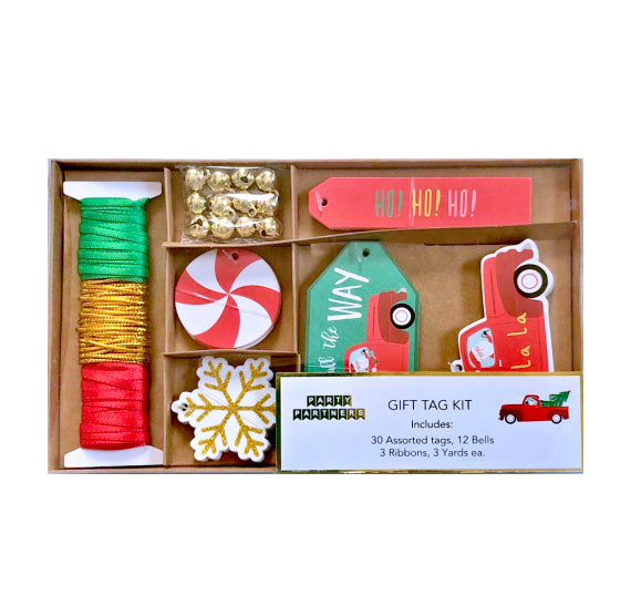 Christmas Gift Tag Kit: Red Truck | www.sprinklebeesweet.com