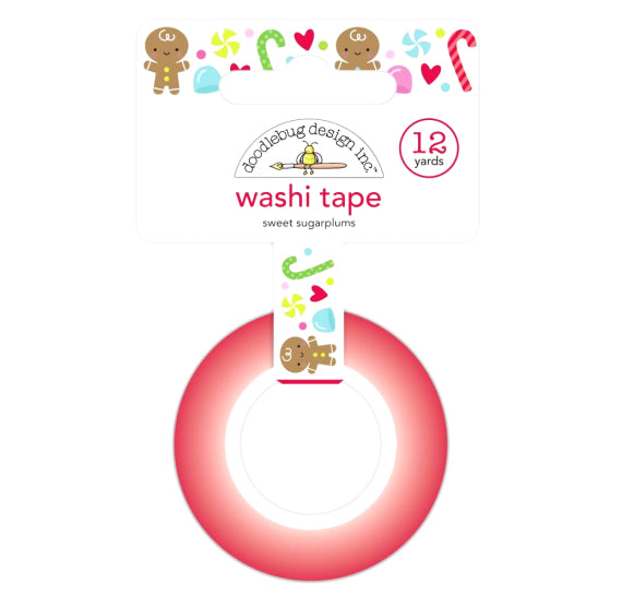 Gingerbread Man Washi Tape | www.sprinklebeesweet.com