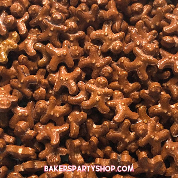Gingerbread Man Candy Sprinkles | www.sprinklebeesweet.com
