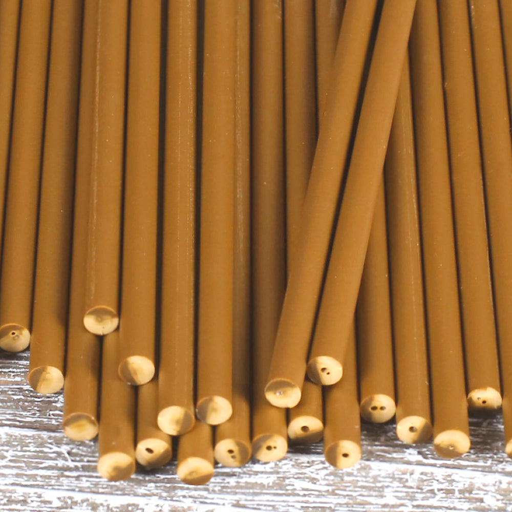Bulk Gold Lollipop Sticks: 6" | www.sprinklebeesweet.com