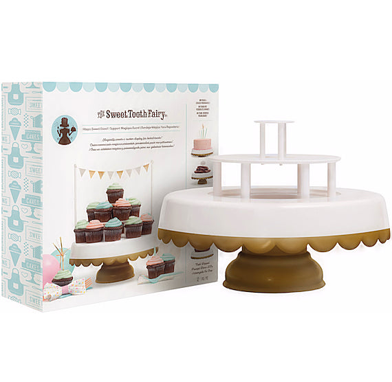 Sweet Tooth Fairy Cake Stand: Gold Tipped | www.sprinklebeesweet.com