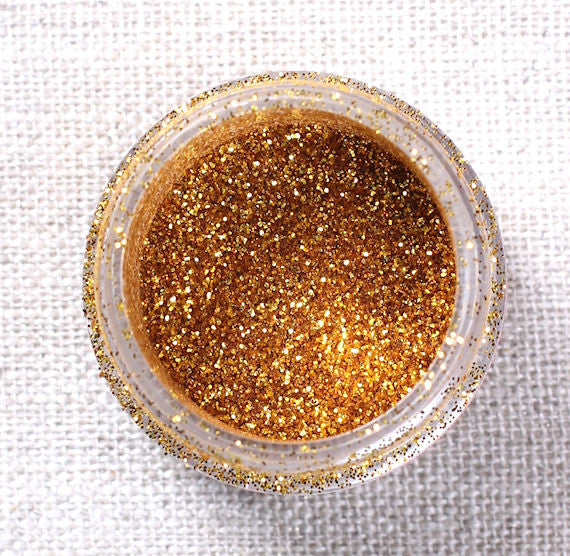 Gold Disco Glitter | www.sprinklebeesweet.com