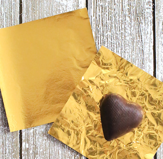 Gold Foil Candy Wrappers | www.sprinklebeesweet.com