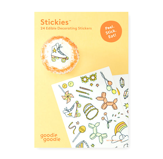 Stickies™ Neon Party Edible Stickers: Good Times | www.sprinklebeesweet.com