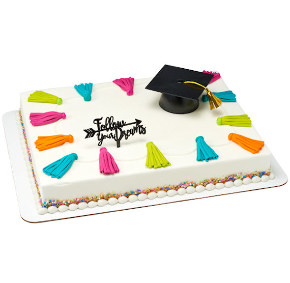 Graduation Cake Toppers with Sayings | www.sprinklebeesweet.com