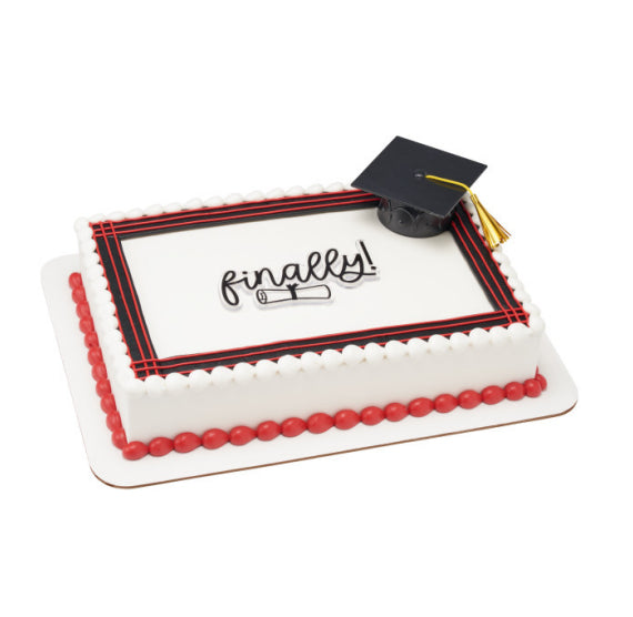 Graduation Cake Topper Set of 4 | www.sprinklebeesweet.com