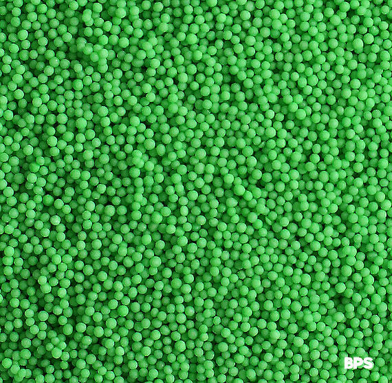 Grass Green Nonpareils | www.sprinklebeesweet.com