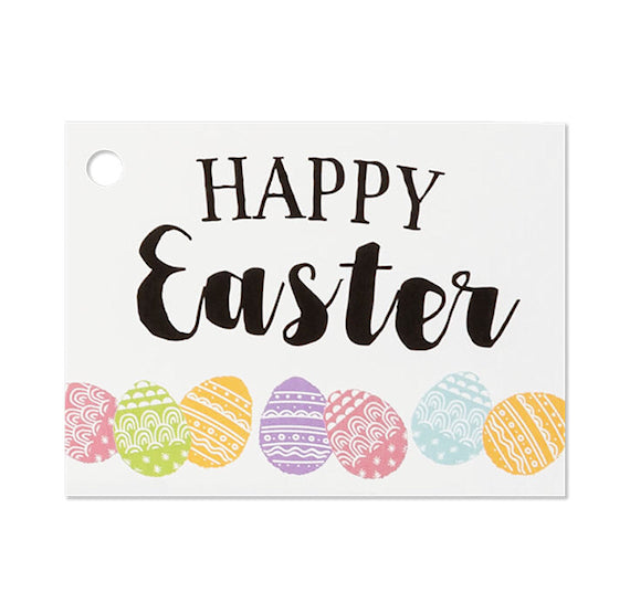 Happy Easter Gift Tag Cards | www.sprinklebeesweet.com