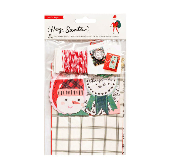 Mini Christmas Gift Wrap Kit | www.sprinklebeesweet.com