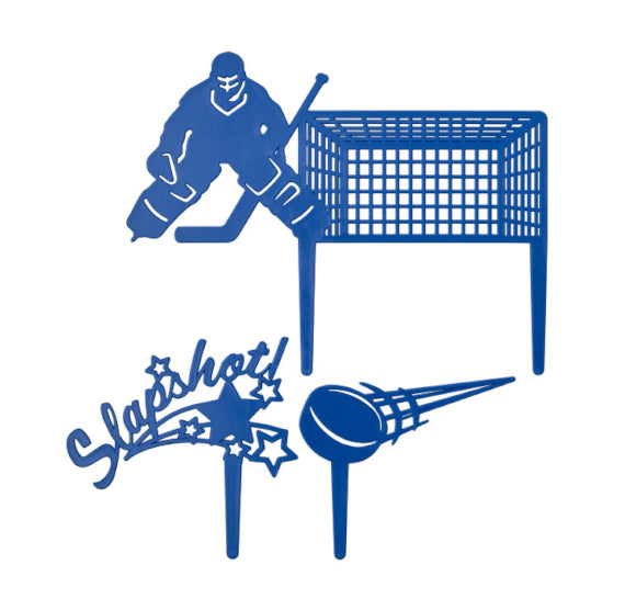 Hockey Cake Topper Kit | www.sprinklebeesweet.com