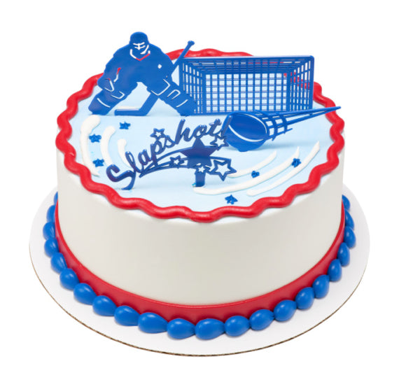 Hockey Cake Topper Kit | www.sprinklebeesweet.com