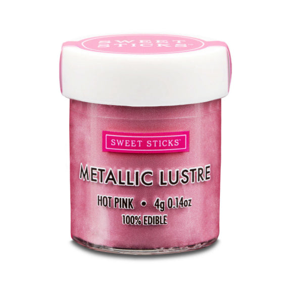 Hot Pink Luster Dust: Two Sizes Available | www.sprinklebeesweet.com