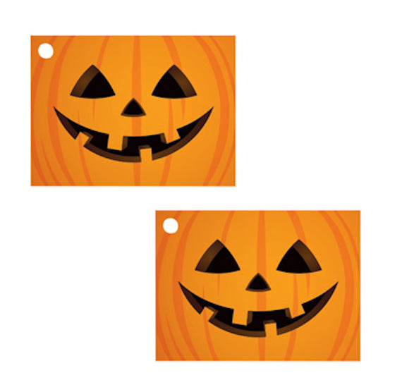 Halloween Gift Tag Cards: Jack O'Lantern | www.sprinklebeesweet.com