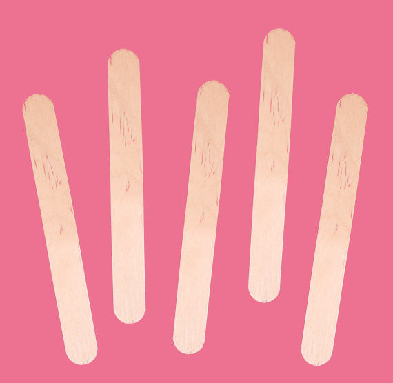 Jumbo Wooden Popsicle Sticks: 6" | www.sprinklebeesweet.com