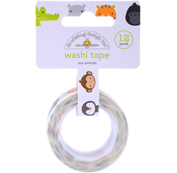 Zoo Animals Washi Tape | www.sprinklebeesweet.com