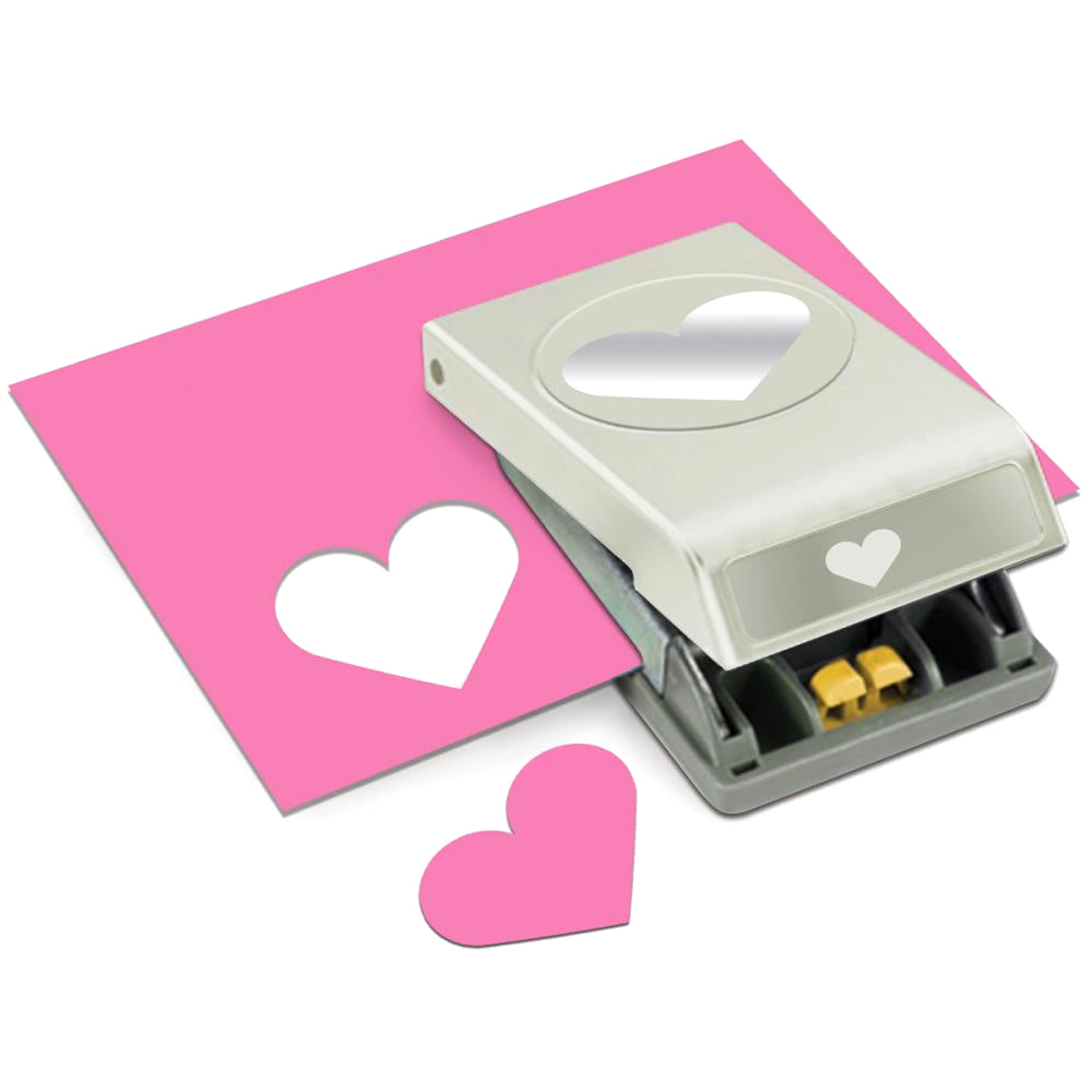 CLOSEOUT SALE: Large Heart Paper Punch by EK Success Heart Paper Punch –  Sprinkle Bee Sweet