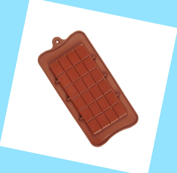 Chocolate Bar Mold with fillable cubes