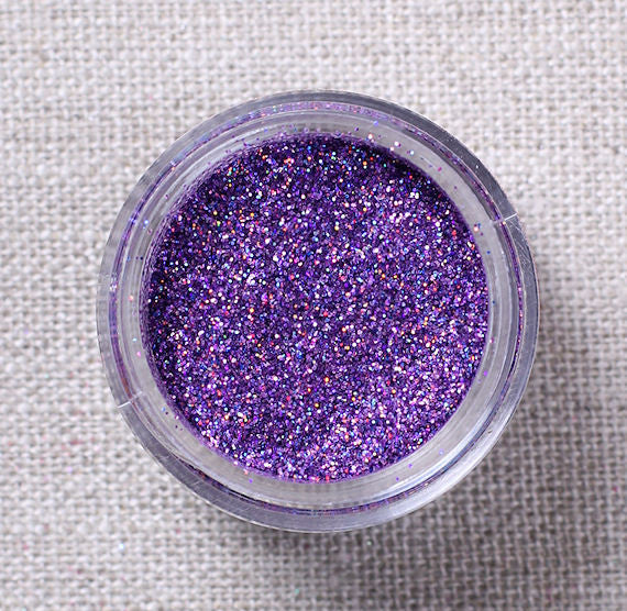 Hologram Purple Disco Glitter | www.sprinklebeesweet.com