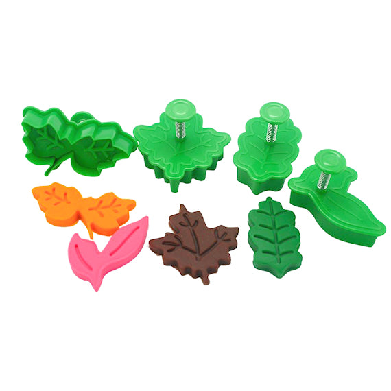 Leaf Cookie Cutter Stampers | www.sprinklebeesweet.com