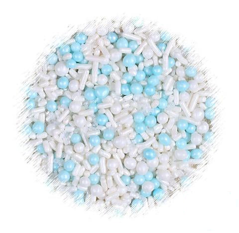Sprinklefetti™ Light Blue Sprinkle Mix | www.sprinklebeesweet.com