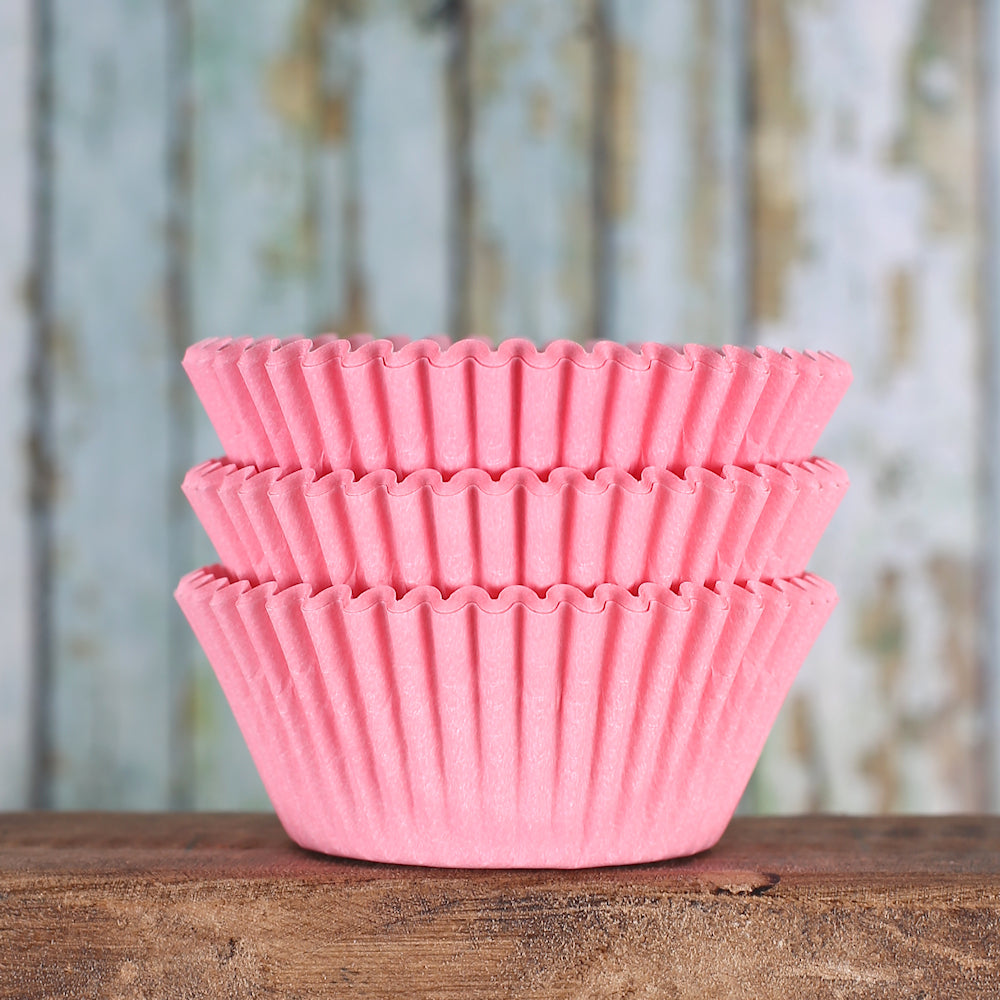 Bulk Light Pink Cupcake Liners: Solid | www.sprinklebeesweet.com