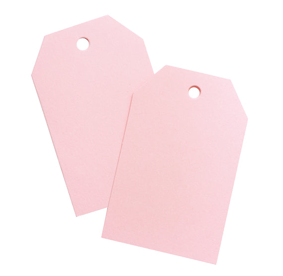 Bazzill Paper GIft Tags: Light Pink | www.sprinklebeesweet.com