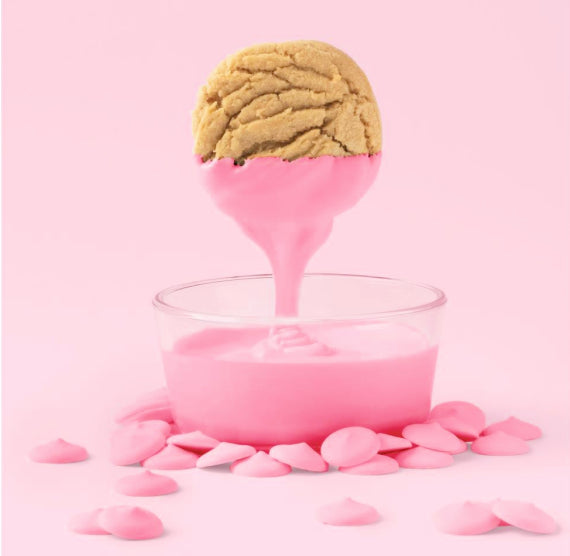Sweetshop Melt'ems Light Pink Candy Coating | www.sprinklebeesweet.com