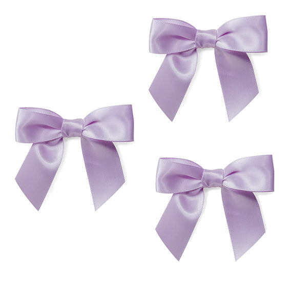 Light Purple Bows with Ties: 3" | www.sprinklebeesweet.com