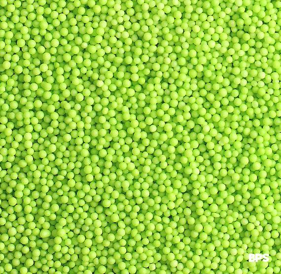 Bulk Nonpareils: Bright Lime | www.sprinklebeesweet.com