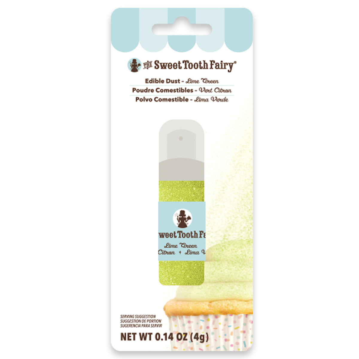Sweet Tooth Fairy Edible Lime Glitter Dust | www.sprinklebeesweet.com