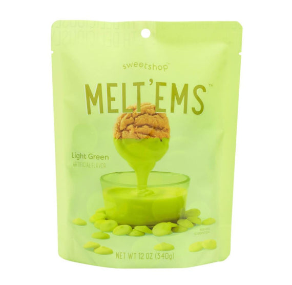 Sweetshop Melt'ems Lime Green Candy Coating | www.sprinklebeesweet.com