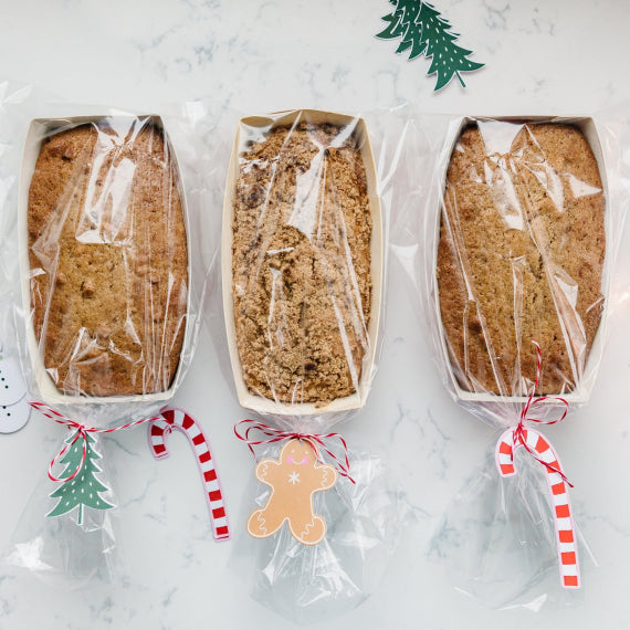 Holiday Loaf Pan Kit: Let It Snow | www.sprinklebeesweet.com