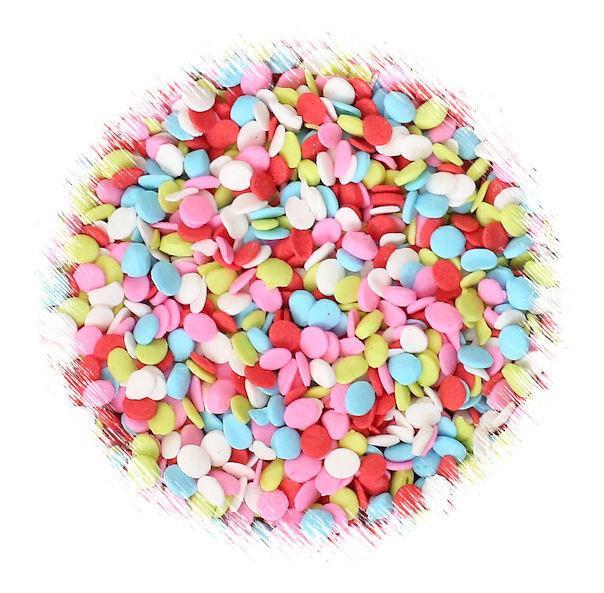 Mini Lollipop Polka Dot Sprinkles: 3mm | www.sprinklebeesweet.com