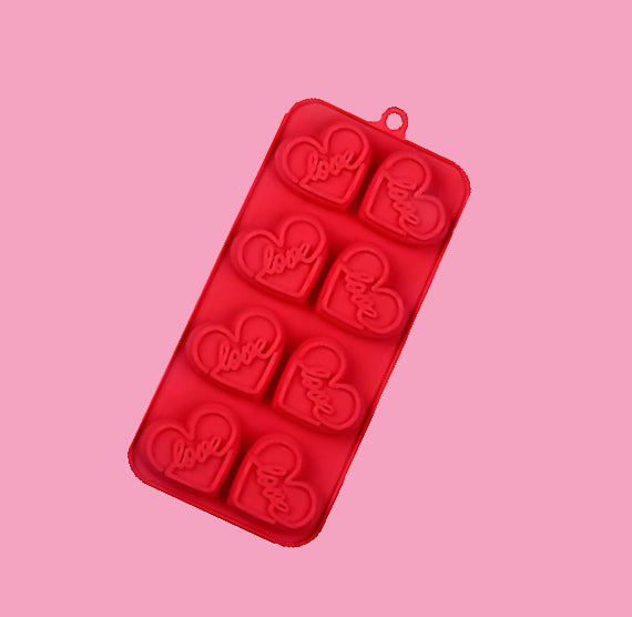 Valentine's Day Candy Mold: Love Heart | www.sprinklebeesweet.com