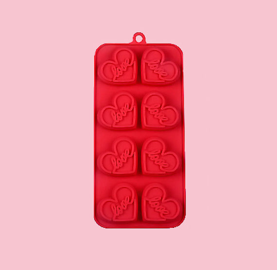 Valentine's Day Candy Mold: Love Heart | www.sprinklebeesweet.com