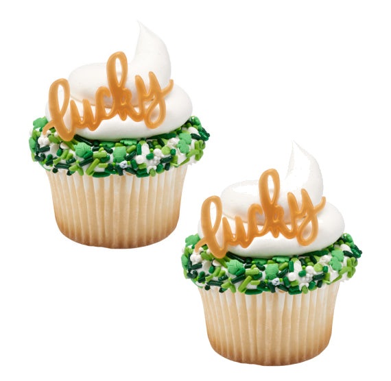 St. Patrick's Day Sugar Toppers Boxed Set with FREE GIFT | www.sprinklebeesweet.com