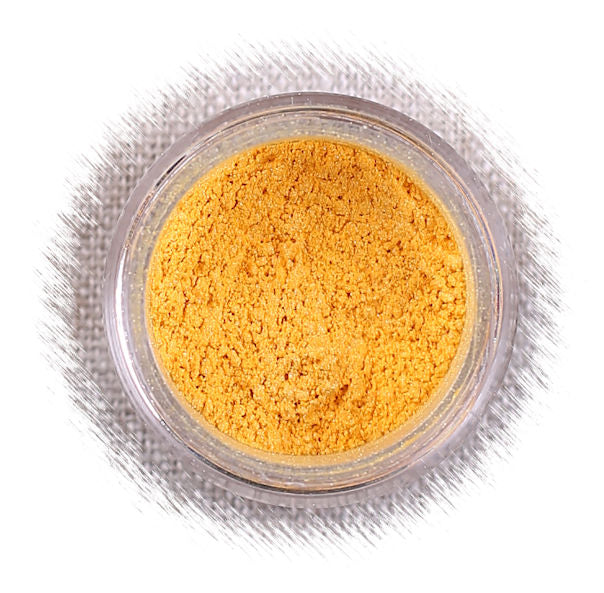 Marigold Yellow Luster Dust | www.sprinklebeesweet.com