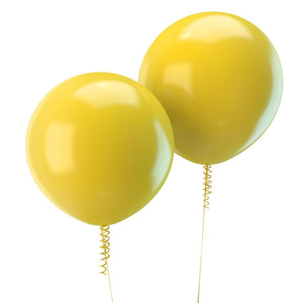 Jumbo Balloons: Yellow (36") | www.sprinklebeesweet.com