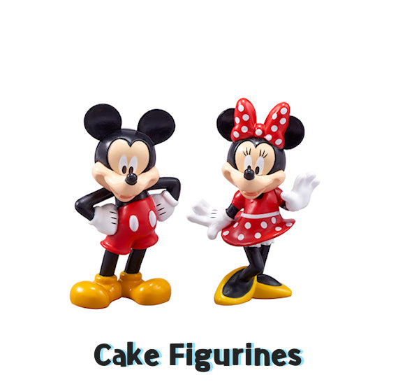 Minnie + Mickey Cake Topper Set | www.sprinklebeesweet.com