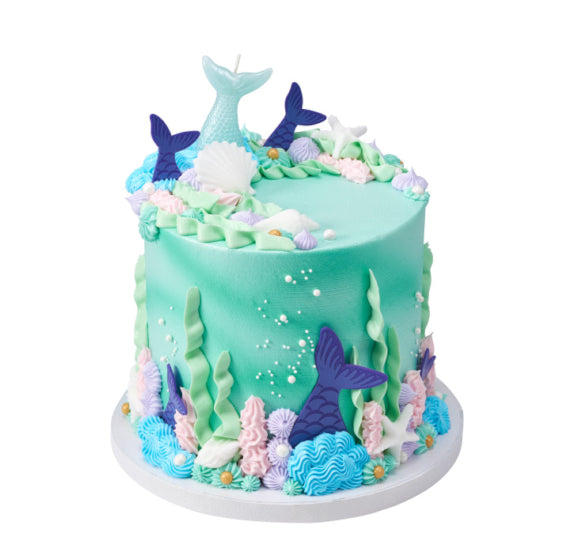 Mermaid Tail Birthday Candle | www.sprinklebeesweet.com