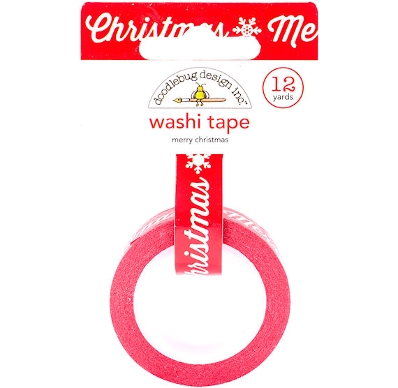 Merry Christmas Washi Tape | www.sprinklebeesweet.com