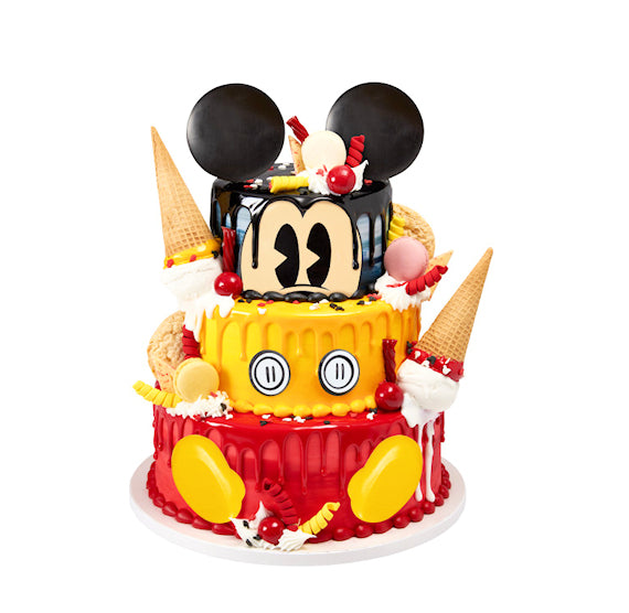 Mickey Mouse Cake Topper Set | www.sprinklebeesweet.com